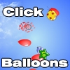 Jeu Click Balloons en plein ecran