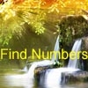 Jeu Find Numbers – Sea & Falls en plein ecran