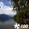 Jeu Jigsaw: Lake McDonald en plein ecran