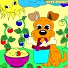 Jeu Kid’s coloring: Happy dog en plein ecran