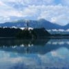 Jeu Lake Bled Jigsaw en plein ecran