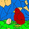 Jeu Little chick and egg coloring en plein ecran