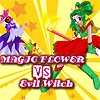 Jeu Magic Flower VS Evil Witch en plein ecran