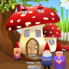 Jeu Mushroom House Decoration en plein ecran