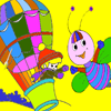 Jeu painting and bubble bee game en plein ecran