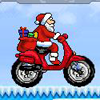 Jeu Santas Motorbike en plein ecran