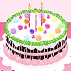 Jeu Strawberry birthday cake design en plein ecran
