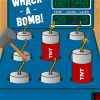 Jeu Whack – A – Bomb en plein ecran