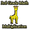 Jeu 3rd Grade Math Multiplication en plein ecran