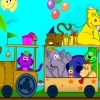 Jeu Animal Train coloring en plein ecran