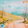 Jeu Autumnal Road Jigsaw Puzzle en plein ecran