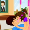 Jeu Bedroom Couple Kissing en plein ecran