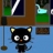 Black Cat Hungry