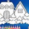 Jeu Christmas House Coloring en plein ecran