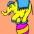 Jeu Circus Elephant coloring