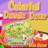 Jeu Colorful Donuts Decor en plein ecran