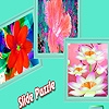 Jeu Fantasy colorful flowers puzzle en plein ecran