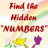 Find the hidden « NUMBERS »