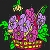 Jeu Flowers in a basket coloring