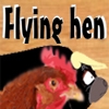 Jeu Flying Hen en plein ecran