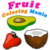 Jeu Fruit Coloring Mania en plein ecran