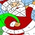 Jeu Funny santa coloring