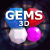 Jeu Gems Slot 3D