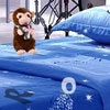 Jeu Kids Blue Bed Room Hidden Alphabets en plein ecran