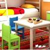 Jeu Kids Colorful Bedroom Hidden Alphabets en plein ecran