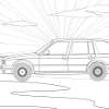 Jeu Kid’s coloring: BMW en plein ecran