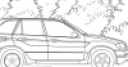 Jeu Kid’s coloring: The car on the road