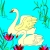 Jeu Kid’s coloring: Two Swans