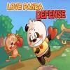 Jeu Love Panda Defense en plein ecran