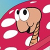 Jeu Mushroom and worm game en plein ecran