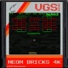 Jeu Neon Bricks 4K en plein ecran