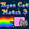 Jeu Nyan Cat Match 3 en plein ecran