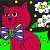 Jeu Pussy bow tie coloring