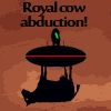 Jeu Royal cow abduction! en plein ecran