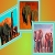Jeu The elephants family  in the desert puzzle