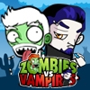 Jeu Zombies vs Vampires en plein ecran